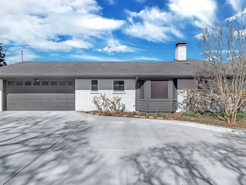 Single-story Plano home after an exterior repaint