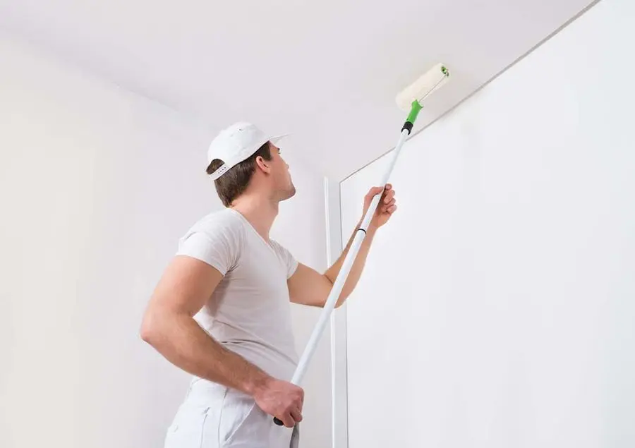 Painting project in Denton, Texas