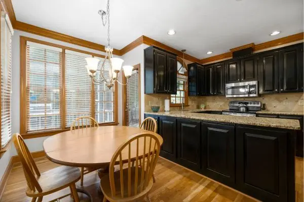 Cabinet Painting project in Denton, Texas