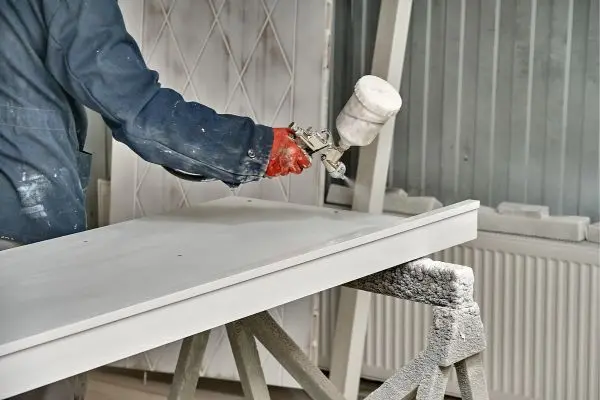 Cabinet Painting project in Denton, Texas