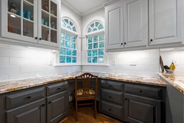 Cabinet Painting project in Denton, Texas
