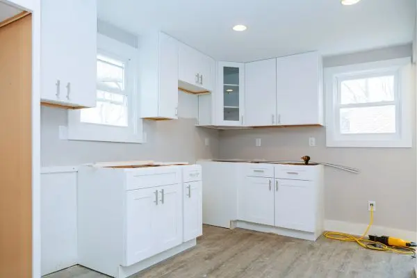 Cabinet Painting project in Frisco, Texas