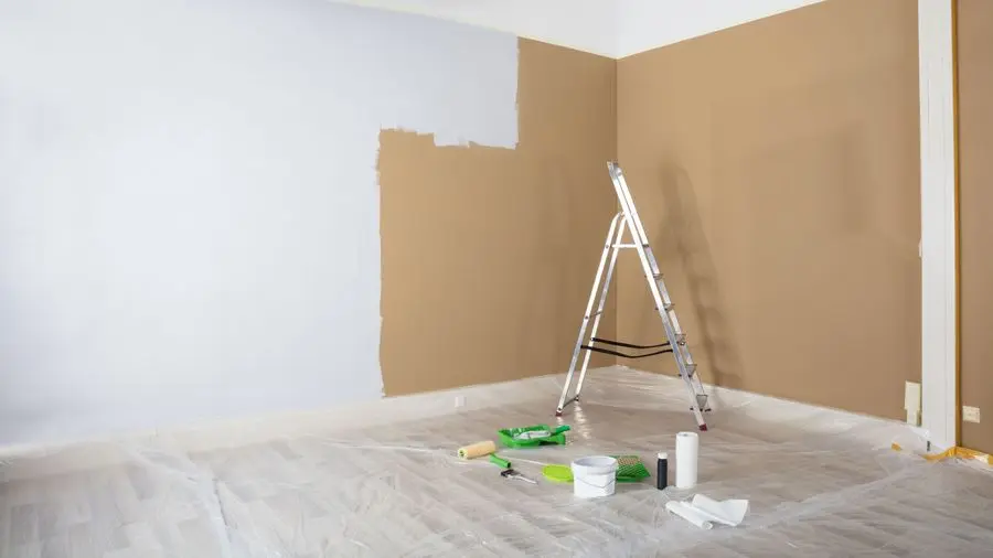 Painting project in Plano, Texas
