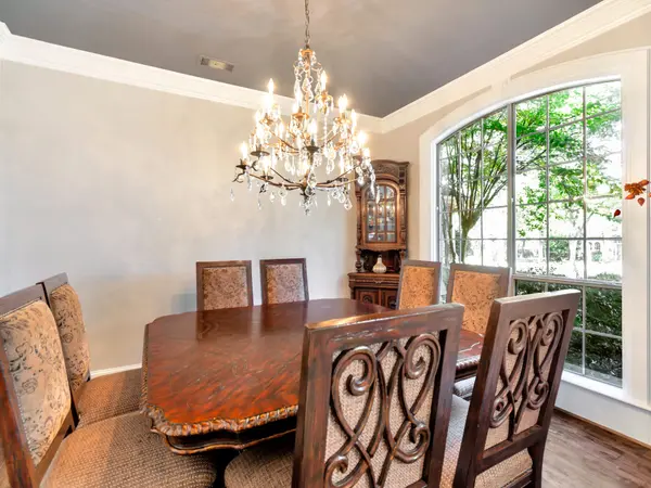 Repainted dining room