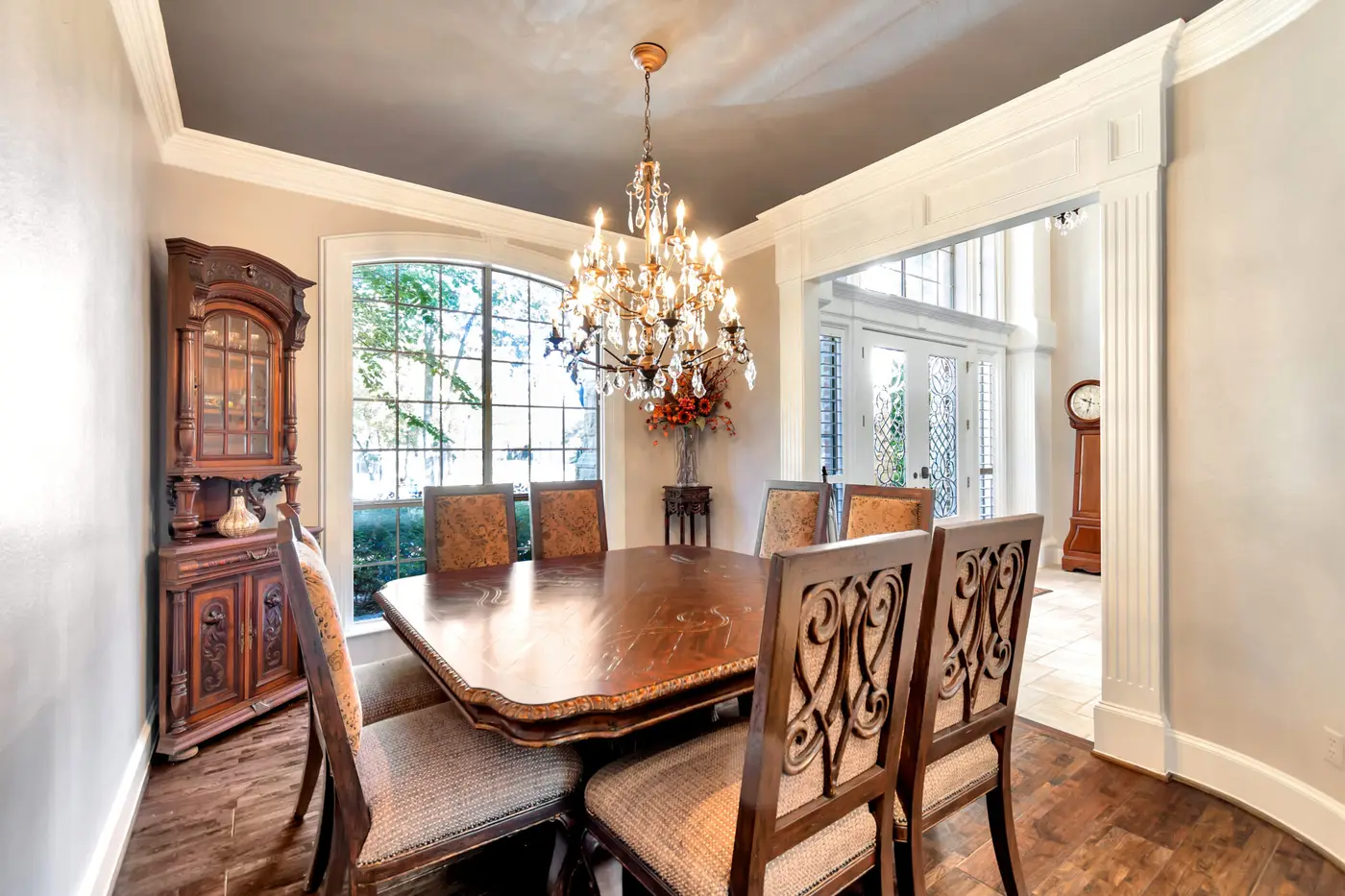 Repainted dining room