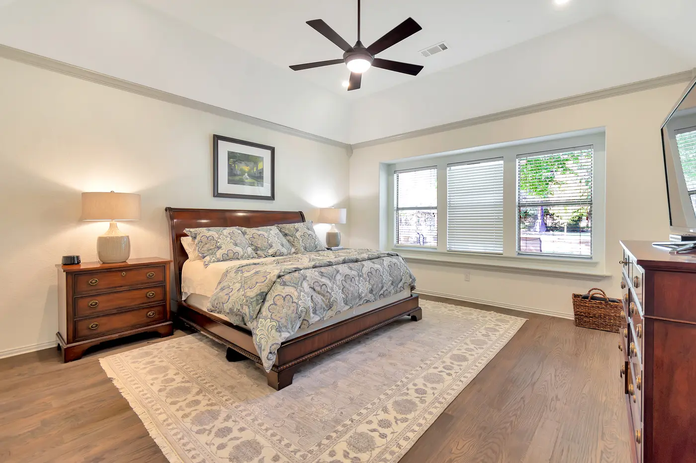 Repainted bedroom
