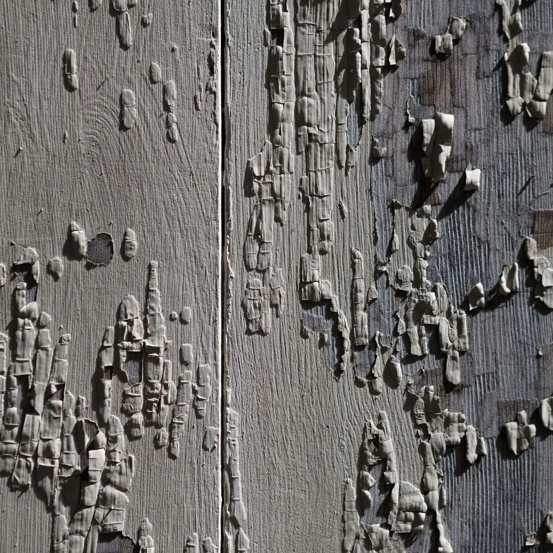 paint peeling from humidity