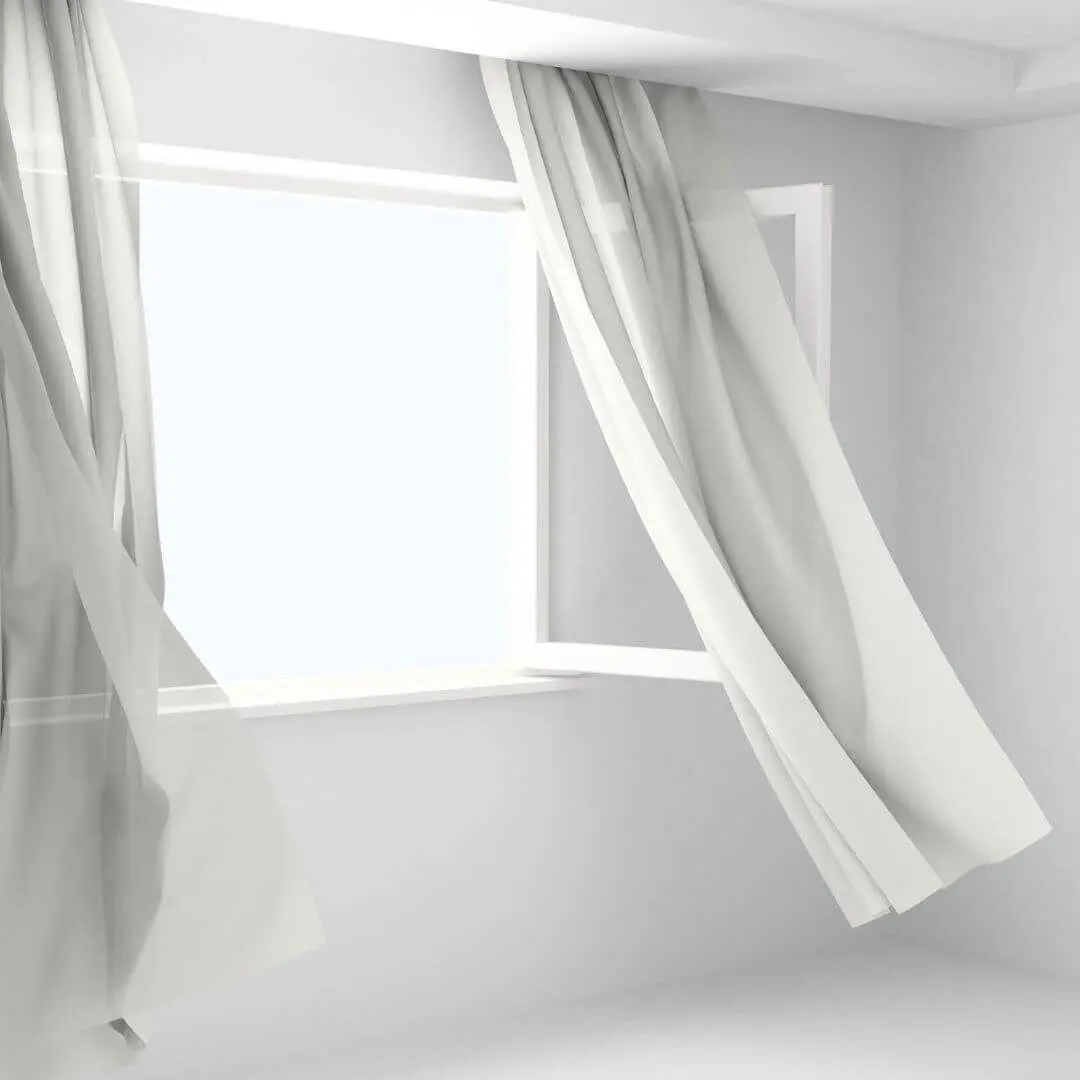 open window