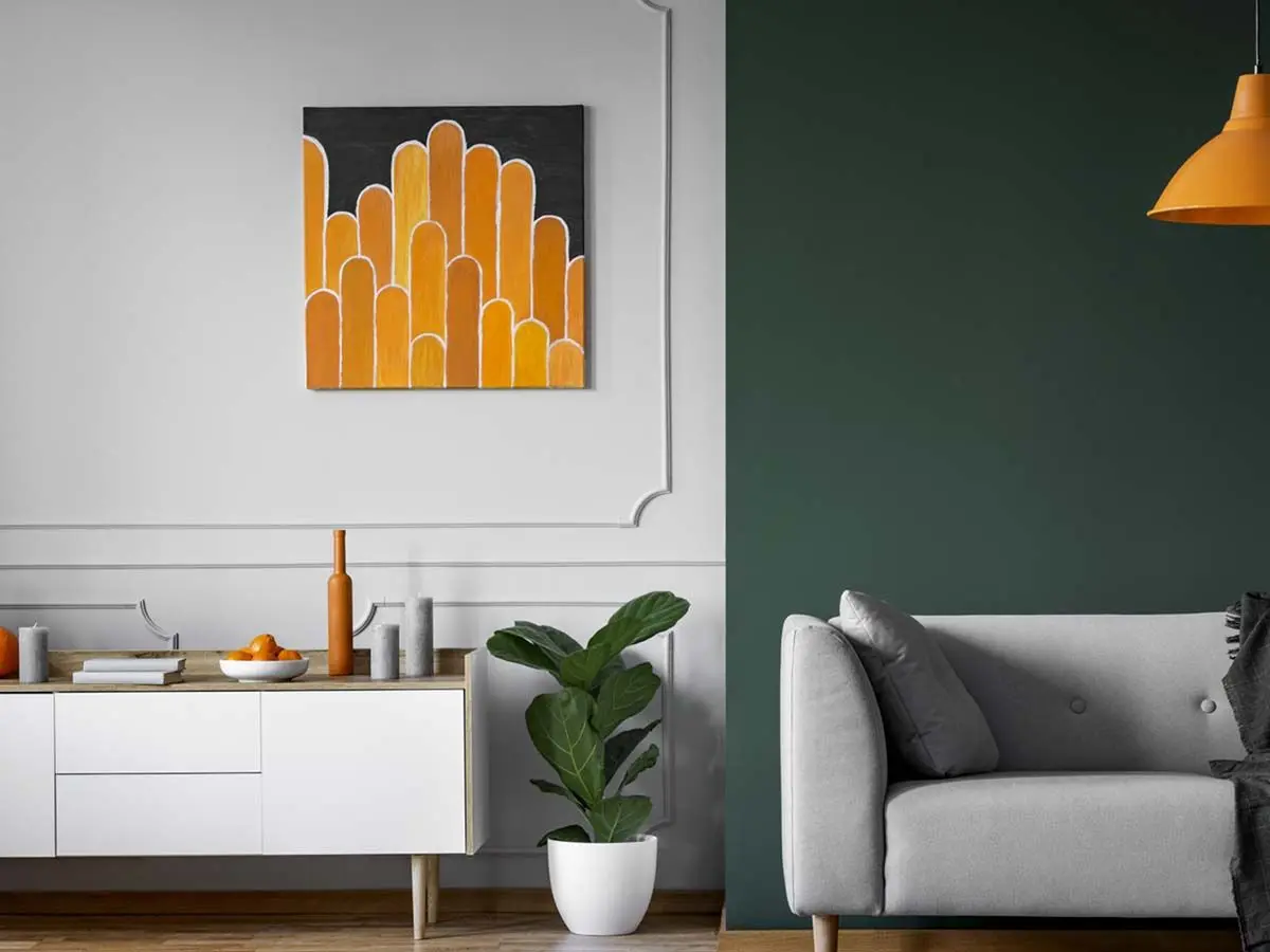 a home with well designed interior