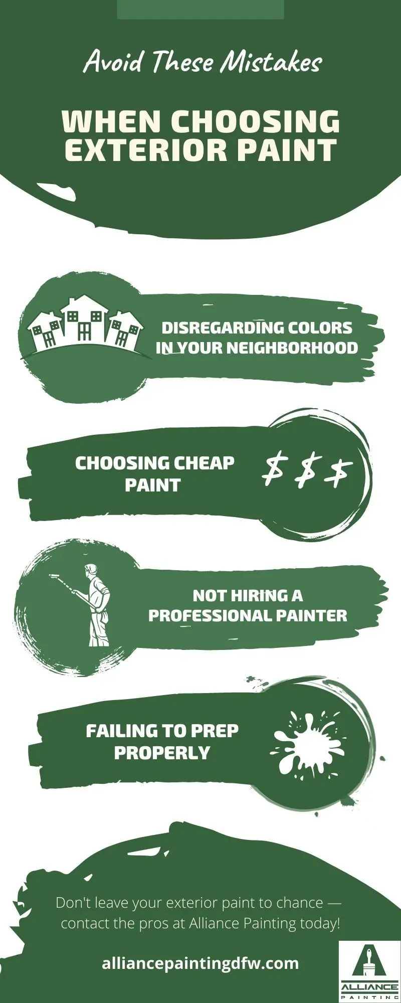 Mistakes to Avoid When Choosing Exterior Paint