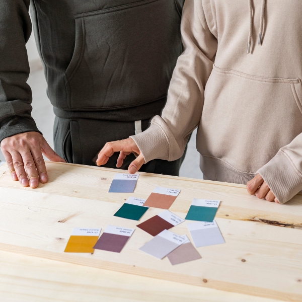paint swatches